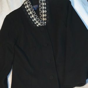 Pendleton Black Blazer. Sz. L